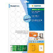 Herma Etiketten/4387 ø30 mm weiß umlaufender Rand Inh.1200