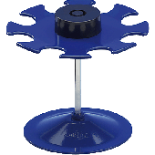 WEDO Stempelträger rund/64803 blau für 8 Stempel