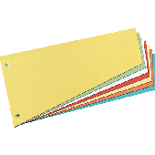 Herlitz Trennstreifen Trapez/10838225 120x230mm grün Inh.100