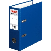 Herlitz Ordner PP A5 hoch/10842326 blau