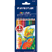 Staedtler Buntstift Noris Club 144NC12 lackiert/144 NC12 sortiert Inh.12