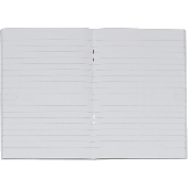 K + E Geschäftsbuch Kartonumschlag/8616110-101K32 DIN A6 hellblau liniert 80 g/qm Inh.32 Blatt