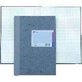 K + E Geschäftsbuch Deckenband/8614222-600P96 DIN A4 hellblau kariert 80 g/qm Inh.96 Blatt