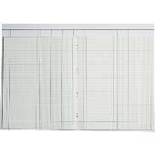 K + E Spaltenbücher Kartonheft m. Kopfleiste/8611031-7103K40KL DIN A 4 blau 3 Spalten Inh.40 Blatt