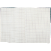K + E Geschäftsbuch Deckenband/8614223-600P144 DIN A4 hellblau kariert 80 g/qm Inh.144 Blatt