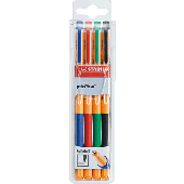 Stabilo Tintenroller pointVisco 4er Etui/1099/4 sortiert Inh.4 Stück