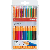 STABILO Tintenroller pointVisco 10er Etui/1099/10 sortiert Inh.10 Stück