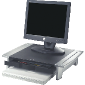 Fellowes Monitorständer Kompakt/8031101 106x508x357mm schwarz/silber