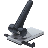 Novus Registraturlocher B265/025-0266 grau/schwarz Lochleistung ca.65 Blatt