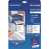 Avery Zweckform Visitenkarten /C32011-10 85x54mm ultraweiß matt 200 g/qm Inh.100