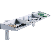 Novus Schreibtischbefreier BoardMaster 100cm/7500502000 grau Tragleistung 10 kg