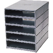styro Bürobox Styroval/23101-85 BxTxH 246x335x323mm grau
