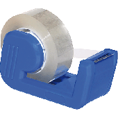 proffice Klebebandabroller mit Klebefilm kristallklar/1080 blau