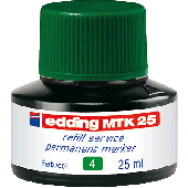 Edding Tusche/4-MTK25004 grün Inhalt 25 ml Inh.1
