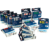 Dymo Schriftbänder D1/S0720930 schw./weiß 24x7