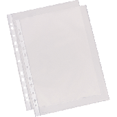 Esselte Prospekthüllen glasklar/56066 DIN A4 PP, glasklar 60 my oben Inh.100