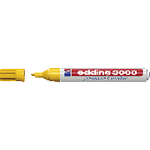 Edding Permanentmarker 3000/4-3000005 gelb