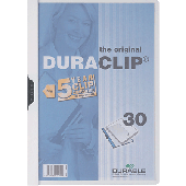 Durable Klemmmappe/2200-02 DIN A4 weiß