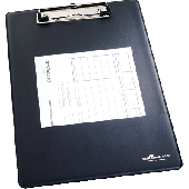 Durable Blockklemme A4/2350-01 DIN A4 schwarz