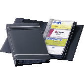 DURABLE Visitenkartenringbuch VISIFIX/2385-58 145x255 mm anthrazit