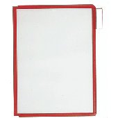 Durable Sichttafel/5606-03 DIN A4 rot Inh.5