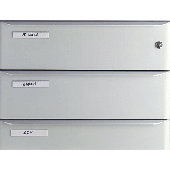 DURABLE Beschriftungsfenster SCHILDFIX/8010-19 10 mm farblos Inh.10
