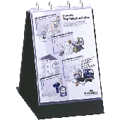 Sichthüllen für Durable Tisch-Flipchart Durastar/8566-19 A4-quer farblos Inh.10