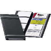 Durable Visitenkartenbuch VISIFIX/8581-58 250x118mm anthrazit Softeinband Inh.für 96 Karten