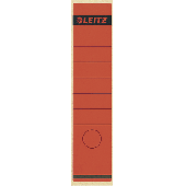 Leitz Rückenschilder - Großpackung/1640-10-25 61x285mm rot Inh.100