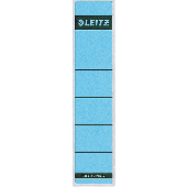 Leitz Rückenschilder schmal/kurz/1643-00-35 39x191mm blau Inh.10