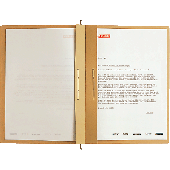 Leitz Hängehefter/1987-00-00 A4 naturbraun 250g/qm