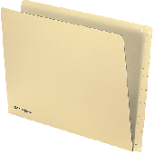 Leitz Einstellmappe Orgacolor 2432/2432-00-11 DIN A4 chamois 260 g/qm Inh.100