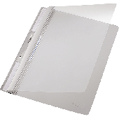 Leitz Plastic-Einhängehefter 4190/4190-00-85 252x315mm grau Inh.1