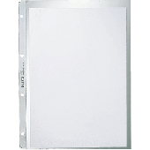 Leitz Prospekthüllen Spitzenqualität/4720-00-03 A4 PP,geprägt 130my oben Inh.100