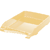 Leitz Briefkorb 5220/5220-00-90 244x335x52mm für A4 grau transparent