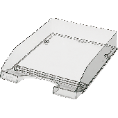 Leitz Briefkorb 5226 Plus/5226-00-02 255x70x360mm für:A4 glasklar