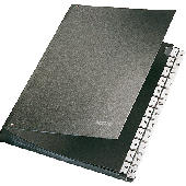 Leitz Pultordner/5824-00-95 270x345mm für:A4 schwarz A-Z