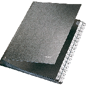 Leitz Pultordner/5831-00-95 270x345mm für:A4 schwarz 1-31