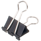 Maul Foldback Klemmer maulys/2151990 19 mm schwarz Inh.12