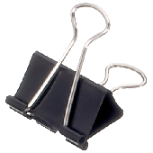 Maul Foldback Klemmer maulys/2153290 32 mm schwarz Inh.12