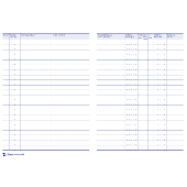 Zweckform Fahrtenbücher/223 DIN A5 hoch weiß Fahrtenbuch Inh.40 Blatt