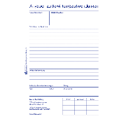 Avery Zweckform Bewirtungskostenbeleg/745 DIN A5 hoch weiß Inh.50 Blatt