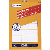 Avery Zweckform Adressetiketten Bogen/3349 102 x 38 mm Inh.280