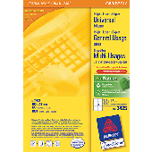 Avery Zweckform Inkjet + Laser + Kopier-Etiketten/3425 105x57 mm weiß Inh.1000