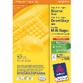 Avery Zweckform InkJet + Laser + Kopier-Etiketten/3669 70x50,8 mm weiß Buch-Etiketten Inh.1500