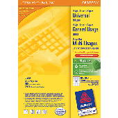 Avery Zweckform InkJet + Laser + Kopier-Etiketten/3421 70x25,4 mm weiß Inh.3300