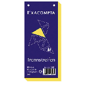 Brause Trennstreifen Premium/13325B gelb 205 g/qm Inh.100