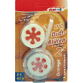 ORO-fresh WC-Duftspüler Duft-Blüten 2 in 1 Orange/2923 Inh.3 x 45 g