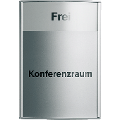 Ultradex Türbeschilderungssystem color/310777 122x178 mm silber Aluminium