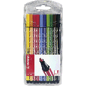 Stabilo Pen 68, Fasermaler/6810PL 1 mm sortiert Inh. 10